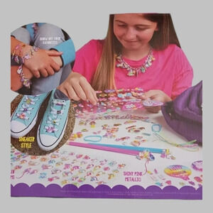 Palooza puffy charms jewelry craft kit  249 pcs ages 6+